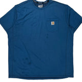 Property Maintenance Services Carhartt T-Shirt - 2XL Blue Cotton