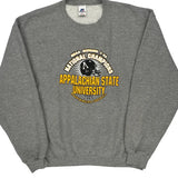 Appalachian State University Russell Athletic College Sweatshirt - Large Grey Cotton