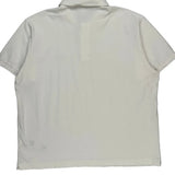 Lacoste Polo Shirt - 2XL White Cotton
