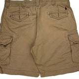 Polo By Ralph Lauren Cargo Shorts - 40W 10L Khaki Cotton