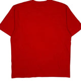 Carhartt T-Shirt - Large Red Cotton