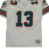 Miami Dolphins Wilson #13 Marino Football Jersey - XL White Polyester