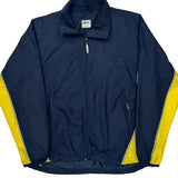 Asics Track Jacket - Large Yellow Polyester