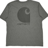 Carhartt T-Shirt - 2XL Gray Cotton