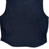 Walls Workwear Vest - Large Blue Cotton