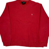 Polo Sport Sweatshirt - Large Red Cotton