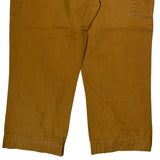 Unbranded Carpenter Trousers - 38W 29L Brown Cotton