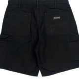 Cooper Tires Logo Dakota Grizzly Cargo Shorts - 34W 9L Black Cotton