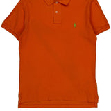 Polo By Ralph Lauren Slim Fit Polo Shirt - Medium Orange Cotton