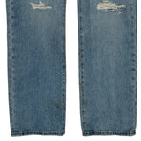 501 Levis Jeans - 33W 31L Light Wash Cotton