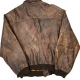 Leather Wear Leather Jacket - XL Brown Leather