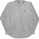 Age 13 Ralph Lauren Shirt - XL White Cotton