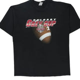 Calgary Grey Cup 2000 Gildan Graphic T-Shirt - XL Black Cotton