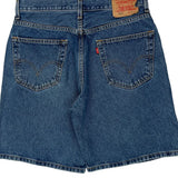 Levis Denim Shorts - 32W 10L Blue Cotton