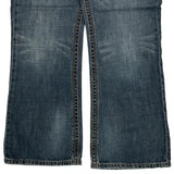Seven 7 Boot Cut Jeans - 34W 30L Blue Cotton