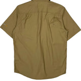 Greentech Renewables Logo Carhartt Short Sleeve Shirt - Medium Khaki Cotton
