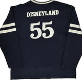 Disneyland 55 Disney Sweatshirt - Large Navy Cotton