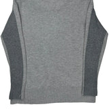 Tommy Hilfiger Spellout Sweater - Small Gray Cotton