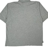 Nike Polo Shirt - 2XL Grey Cotton
