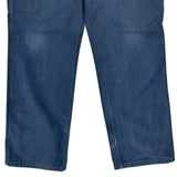 Carhartt Carpenter Trousers - 38W 32L Blue Cotton