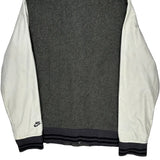Nike Varsity Jacket - Large Grey Polyester