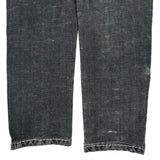 True Religion Contrast Stitch Jeans - 35W 30L Grey Cotton