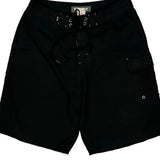Oakley Cargo Shorts - 32W 11L Black Polyester