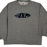 Nike Oversized Sweatshirt - XL Gray Cotton