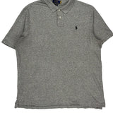Polo By Ralph Lauren Polo Shirt - XL Grey Cotton