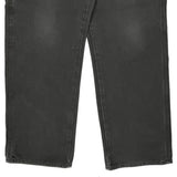 Dickies Carpenter Trousers - 38W 32L Black Cotton