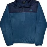 The North Face Fleece - Large Blue Polyester