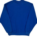 90s Blank Russell Athletic Sweatshirt - Large Blue Cotton