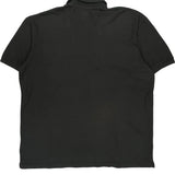 Dickies Polo Shirt - XL Black Cotton Blend