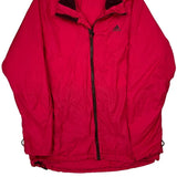 Adidas Windbreaker - Large Red Polyester
