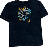 Santa Cruz Graphic T-Shirt - Large Black Cotton