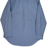 Polo By Ralph Lauren Striped Shirt - Large Blue Cotton