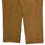 Brahma Carpenter Trousers - 36W 30L Brown Cotton