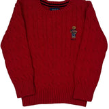 Age 4 Polo By Ralph Lauren Sweater - XS Red Cotton