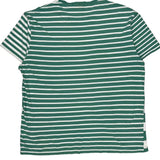 Polo By Ralph Lauren Striped T-Shirt - XL Green Cotton