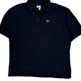 Lacoste Polo Shirt - 2XL Black Cotton