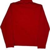 Polo By Ralph Lauren 1/4 Zip - Large Red Cotton