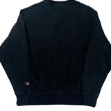 Reverse Weave Champion Sweatshirt - Large Black Cotton