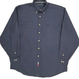 Tommy Hilfiger Shirt - Large Navy Cotton