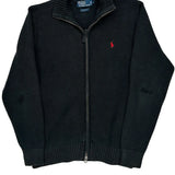 Polo By Ralph Lauren Jumper - Small Black Cotton