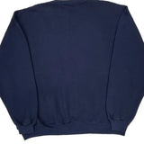 Made In USA Russell Athletic College Sweatshirt - 2XL Navy Cotton