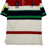 R.L.Y.C Yachtsman Polo By Ralph Lauren Striped Polo Shirt - Large Multicoloured Cotton