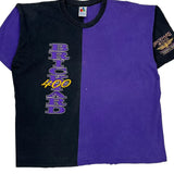 Single Stitch Brickyard 400 Midwest Nascar T-Shirt - XL Black Cotton