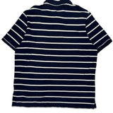 Polo By Ralph Lauren Striped Polo Shirt - XL Navy Cotton