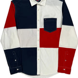 Tommy Hilfiger Denim Slim Fit Shirt - Large Multicoloured Cotton