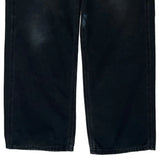 Carhartt Carpenter Trousers - 32W 34L Black Cotton